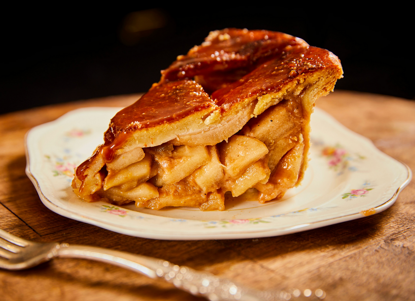 Salted Caramel Apple Pie