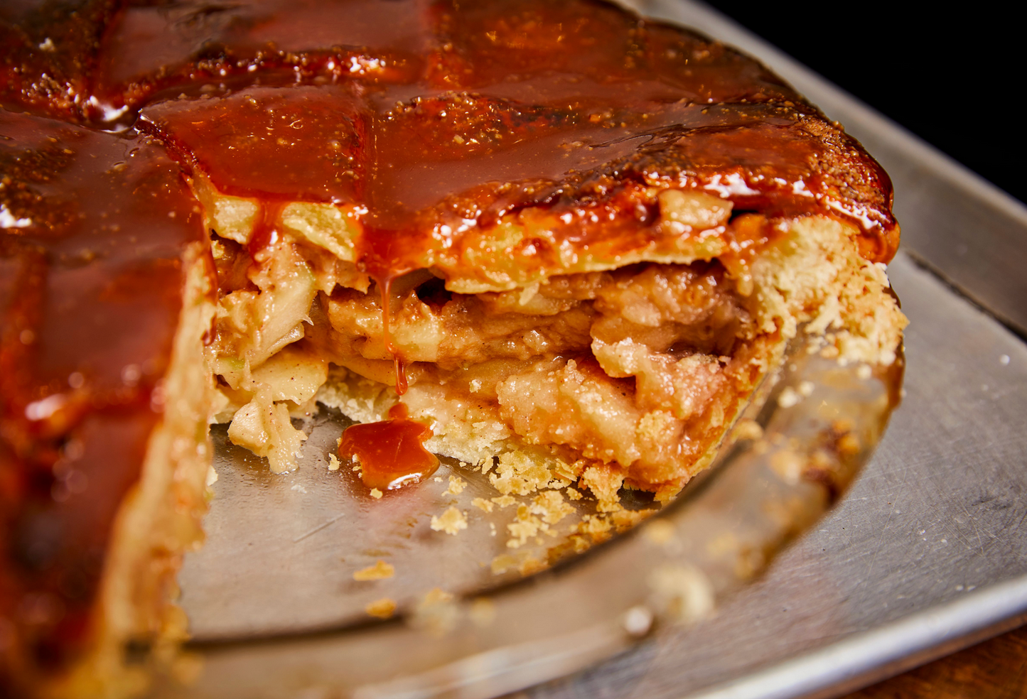 Salted Caramel Apple Pie