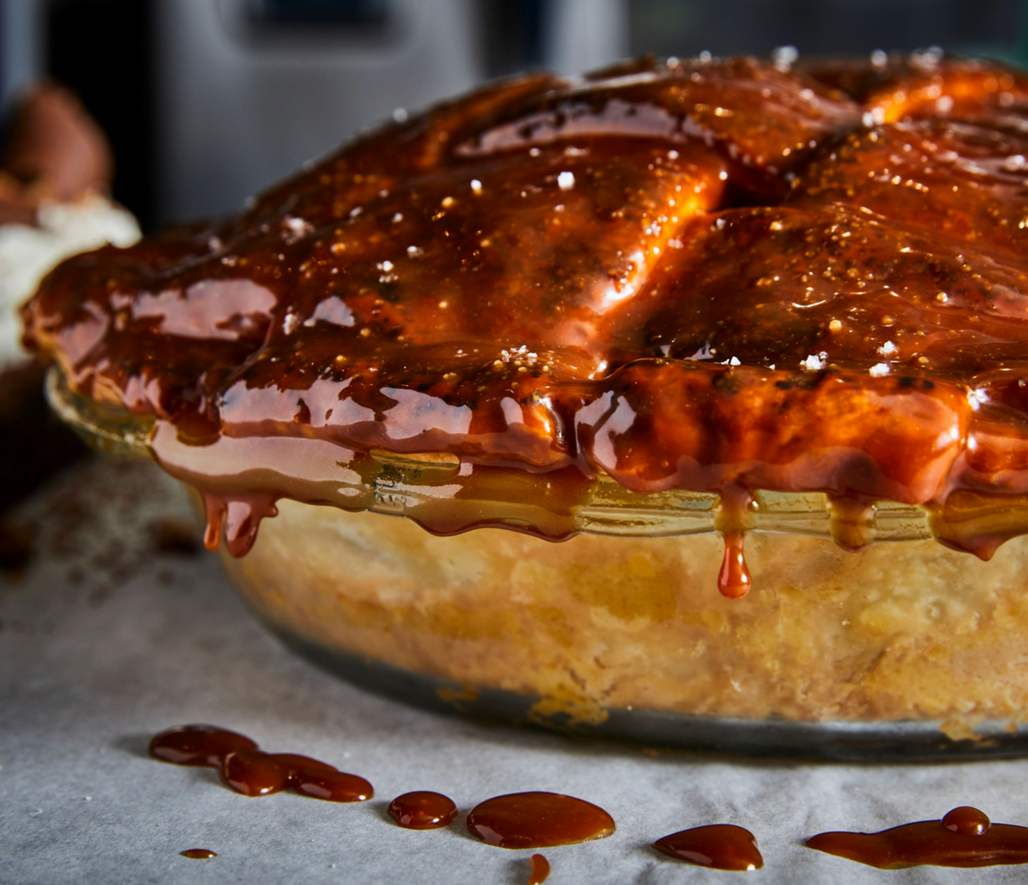 Salted Caramel Apple Pie